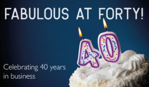 40 years of Kall Kwik Cake